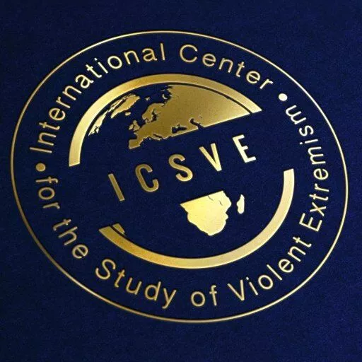 Logo of the International Center for the Study of Violent Extremism.